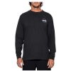 Clothing * | Js Baron Long Sleeve Tee Washed Black Js-Surfboards 100% Guarantee