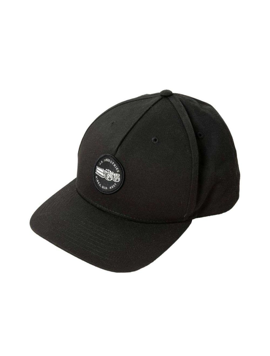 Clothing * | Js Baron Cap Black Js-Surfboards Quick Delivery