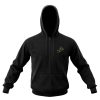 Clothing * | Firewire Icon Fleece Hoody Black Firewire-Surfboards Excellent