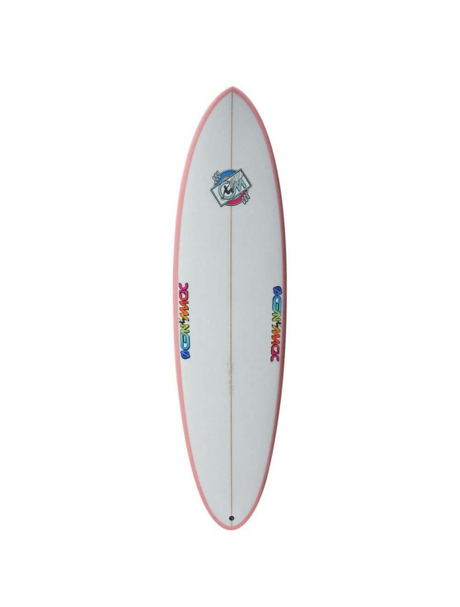 Surfboards * | Ocean Magic Om Max Surfboard Pink Ocean-Magic Discount Sale