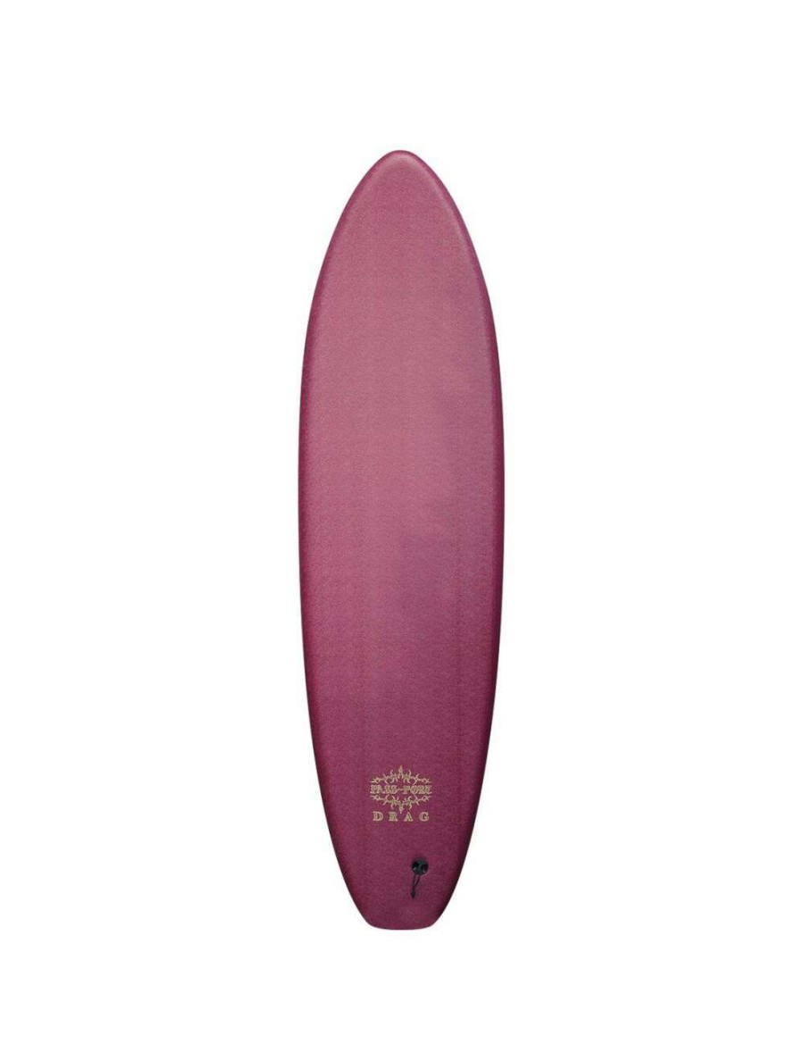 Surfboards * | Drag Dart X Passport Collab 6'6 Softboard Stout/Black Drag-Surfboards 100% Guarantee