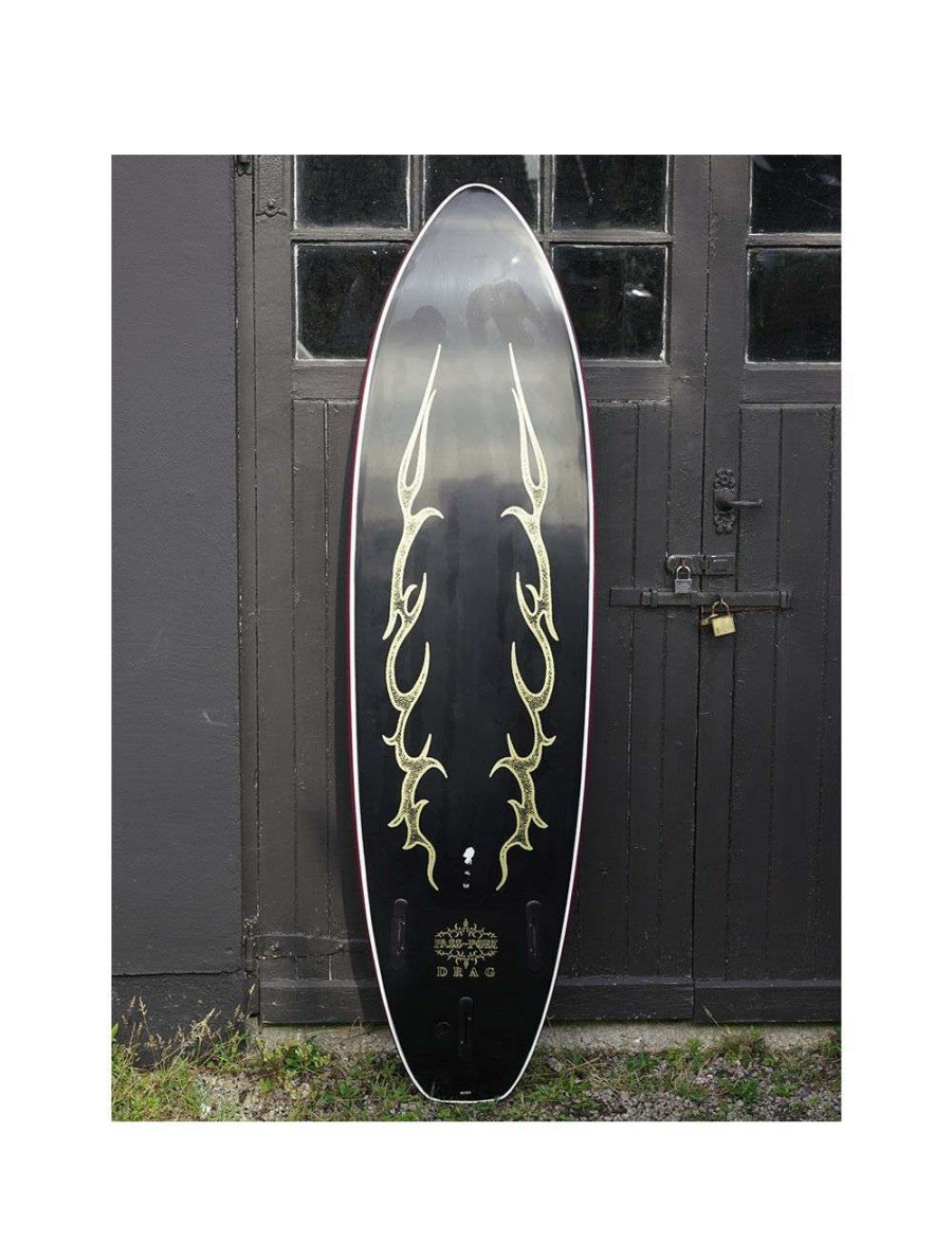 Surfboards * | Drag Dart X Passport Collab 6'6 Softboard Stout/Black Drag-Surfboards 100% Guarantee