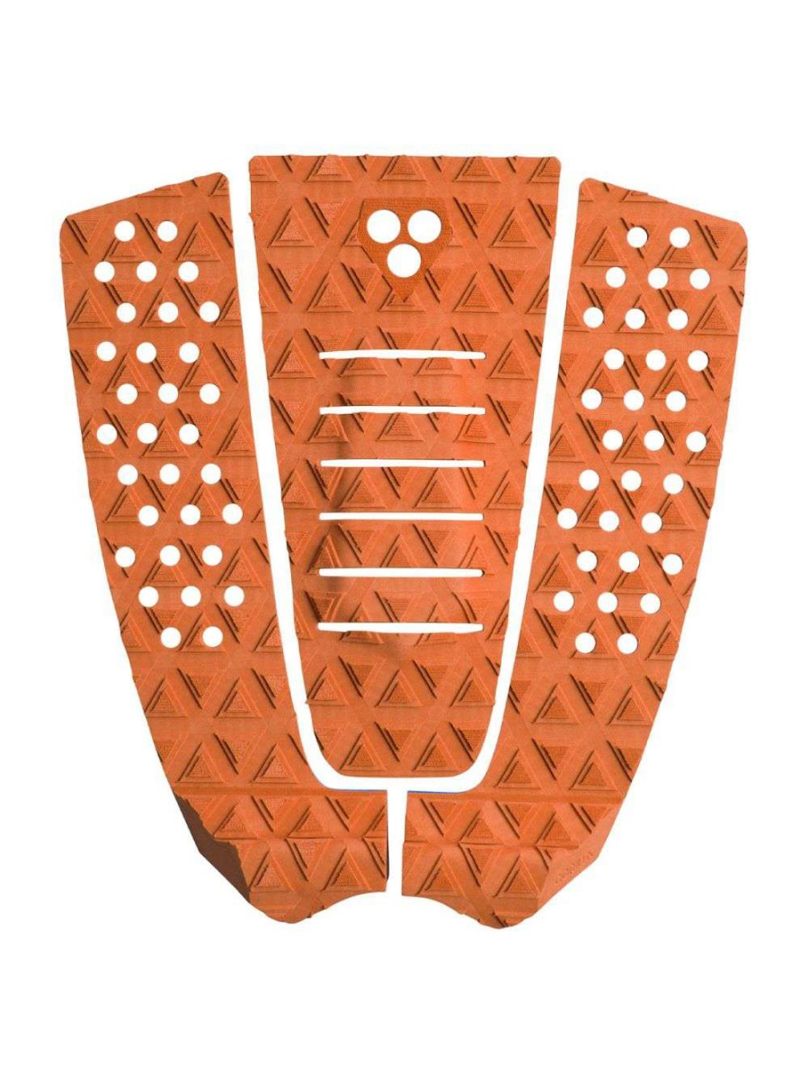 Surf Accessories * | Gorilla The Jane 3 Piece Tail Pad Orange Blaze Best Price