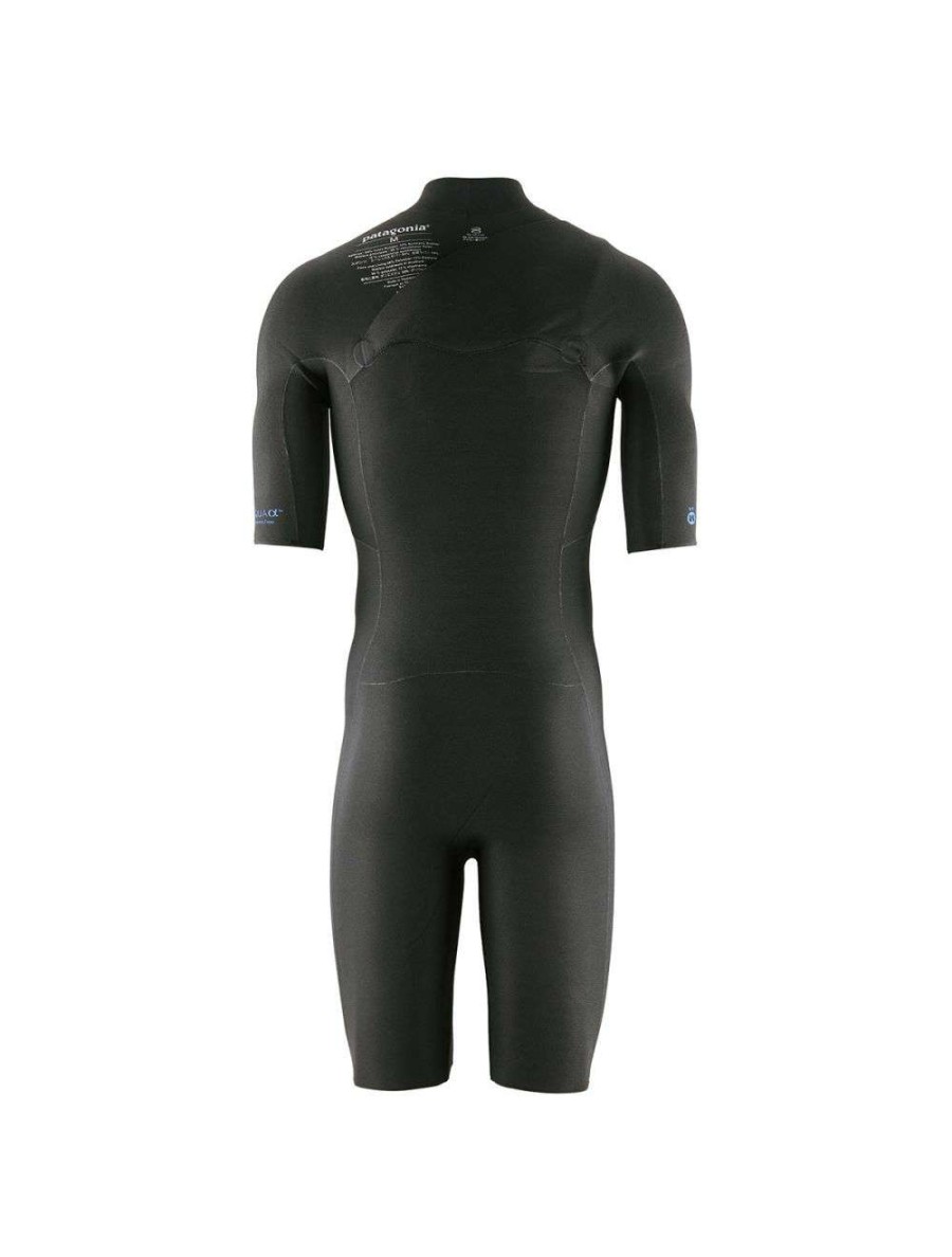 Wetsuits * | Patagonia Men'S R1 Lite Yulex Front-Zip Short-Sleeved Spring Suit Excellent