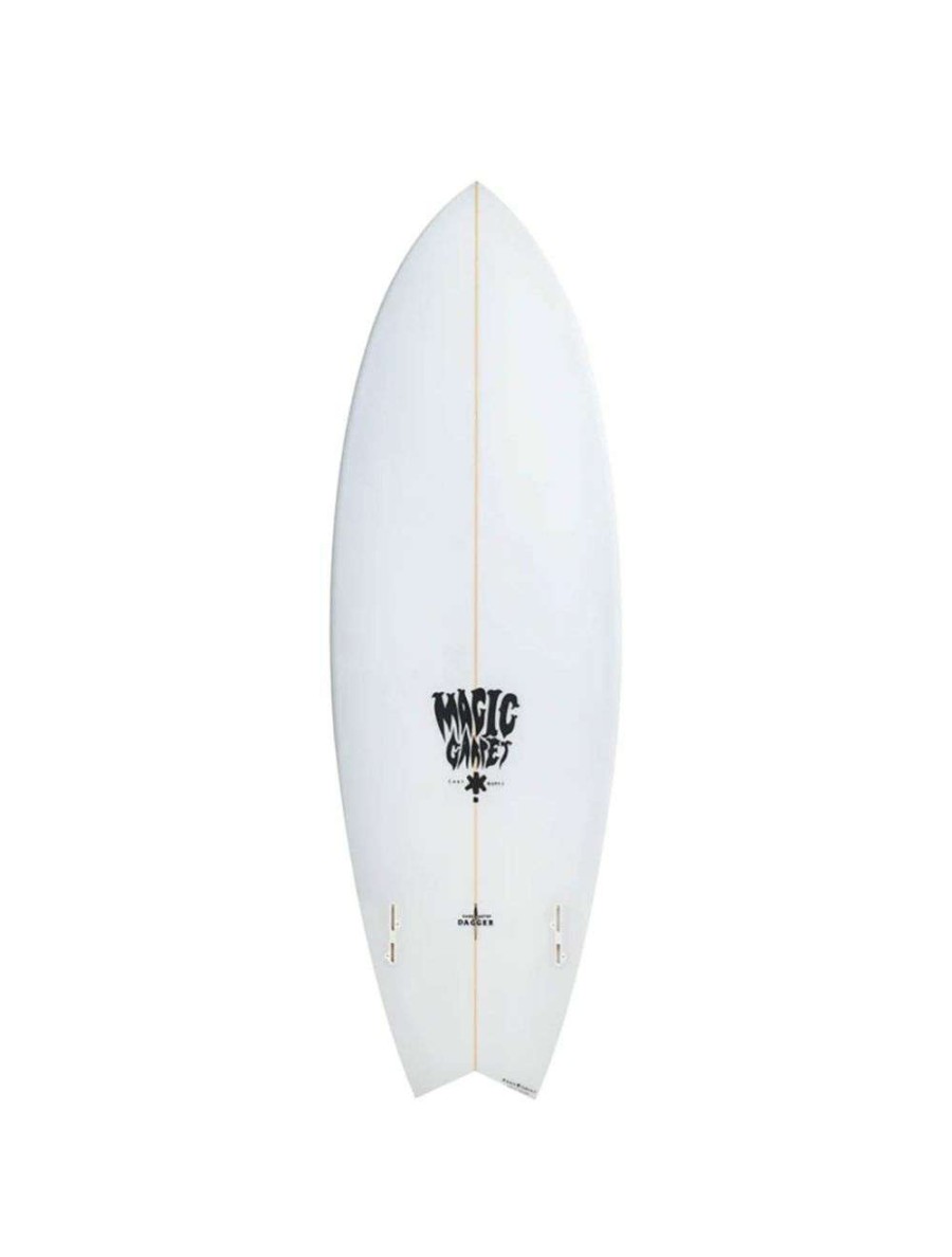 Surfboards * | Magic Carpet Dark Water Dagger Surfboard Clear Magic-Carpet-Surfboards Crazy Deals