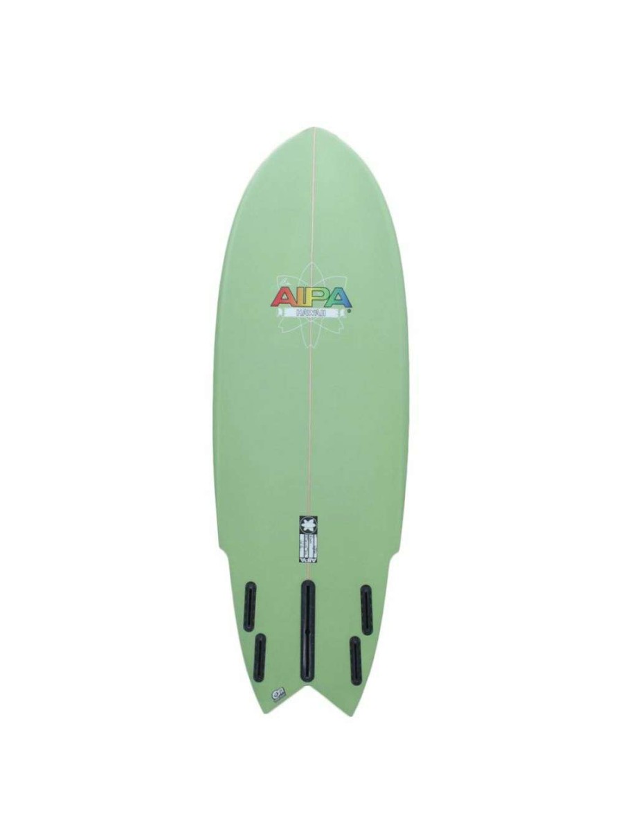 Surfboards * | Aipa Da Buttz Surfboard Green Aipa-Surf 100% Guarantee