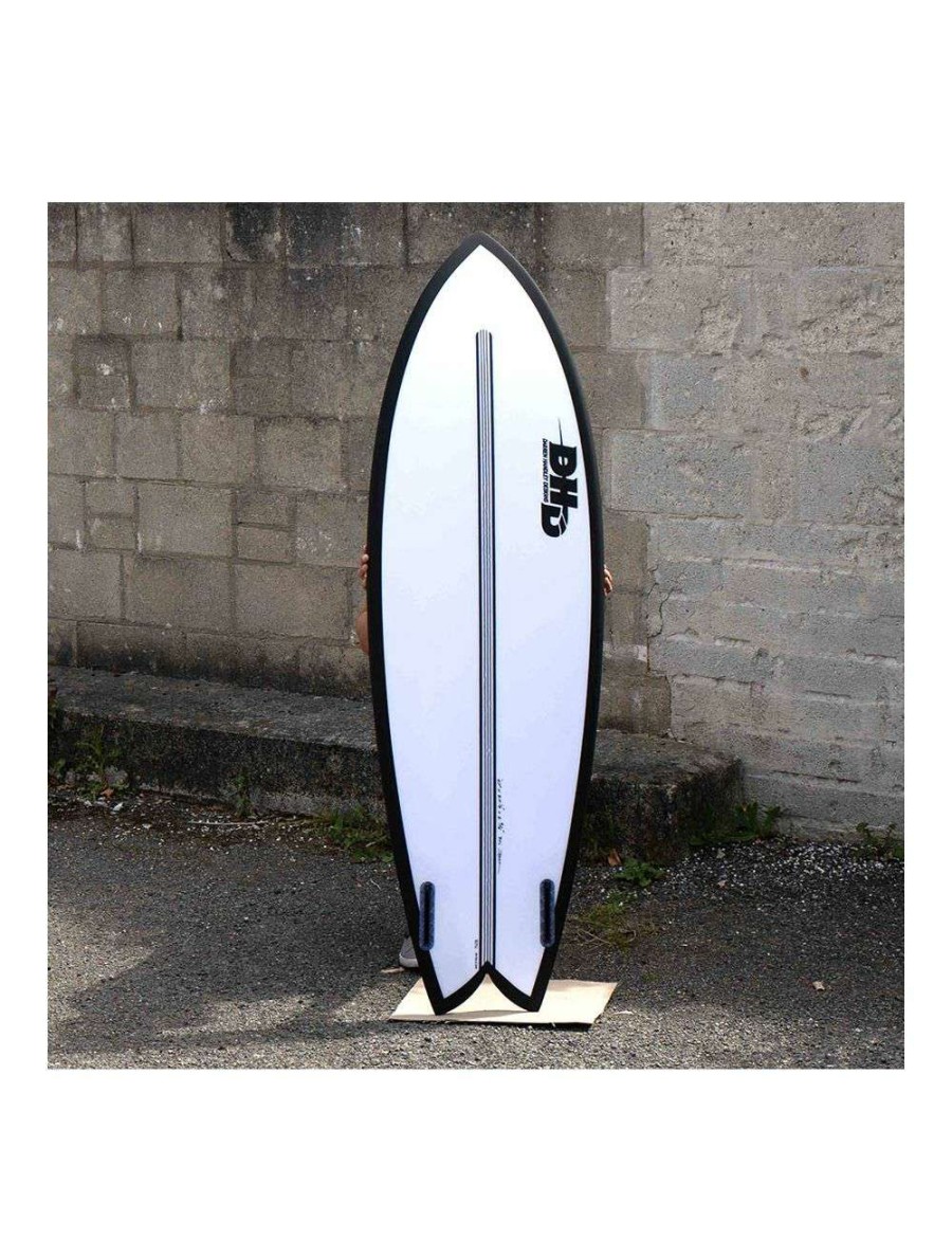 Surfboards * | Dhd Mini Twin Eps Surfboard Black Dhd-Surfboards Sale Online