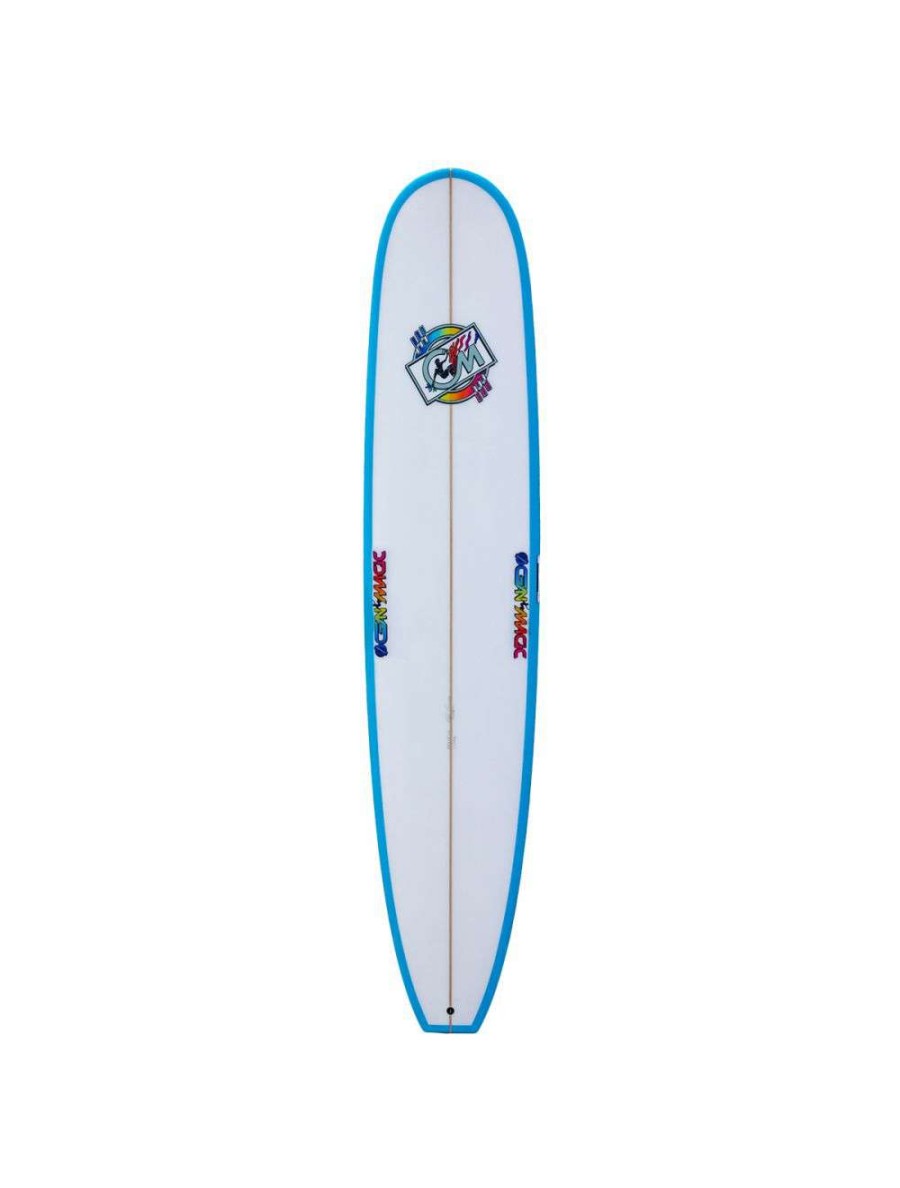 Surfboards * | Ocean Magic Om Nose Rider 9'4 Longboard Blue Ocean-Magic Promotion