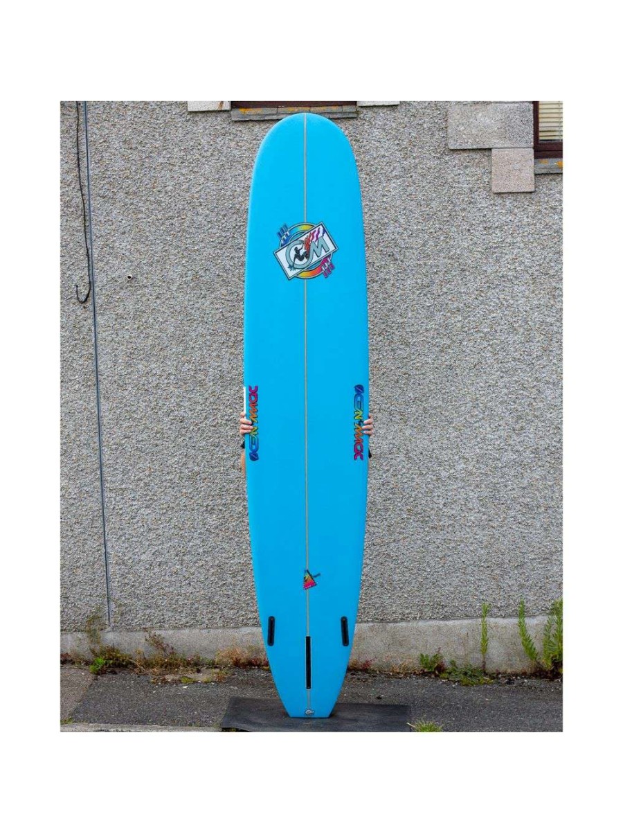 Surfboards * | Ocean Magic Om Nose Rider 9'4 Longboard Blue Ocean-Magic Promotion