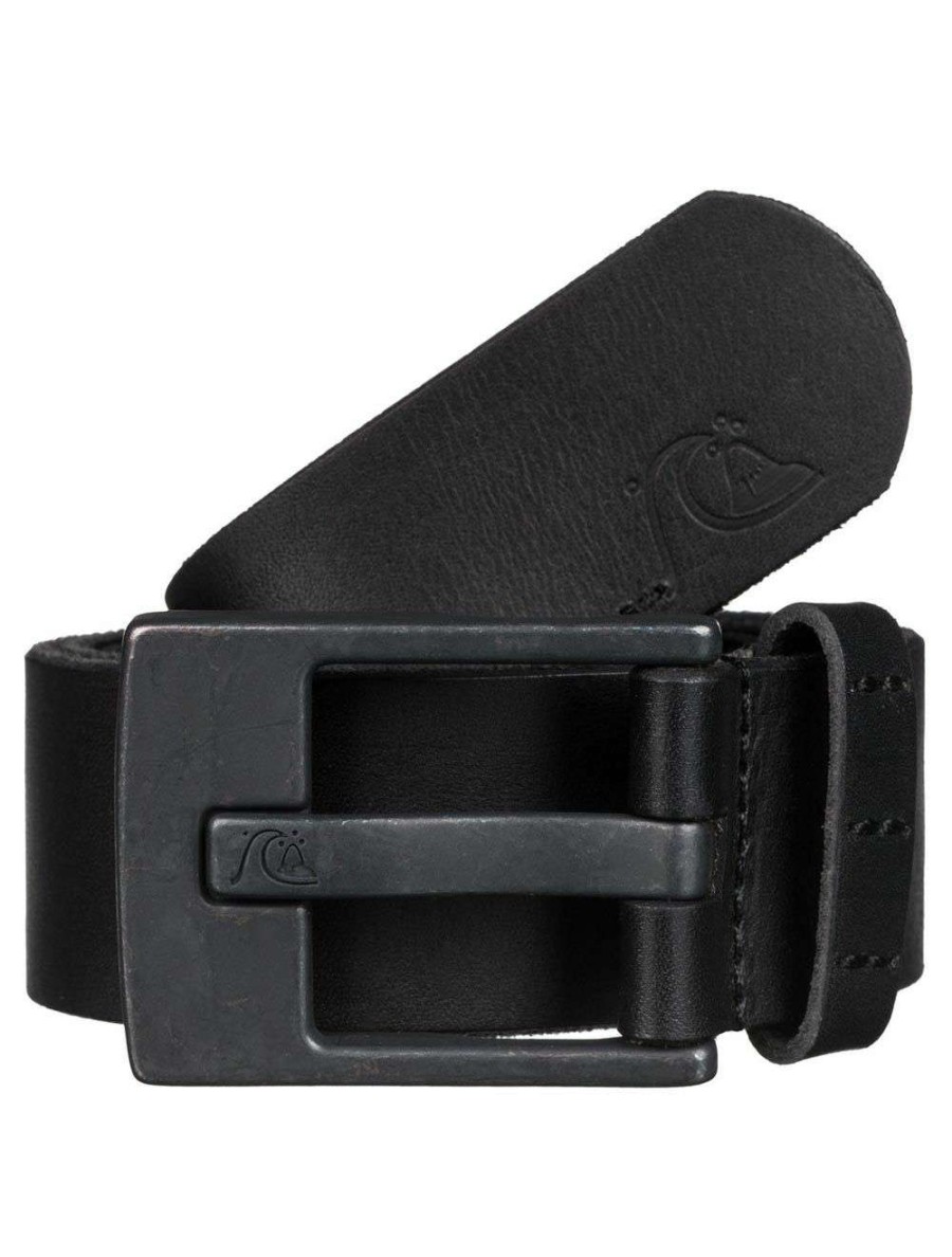 Clothing * | Quiksilver Section Belt 34 Anthracite Crazy Deals