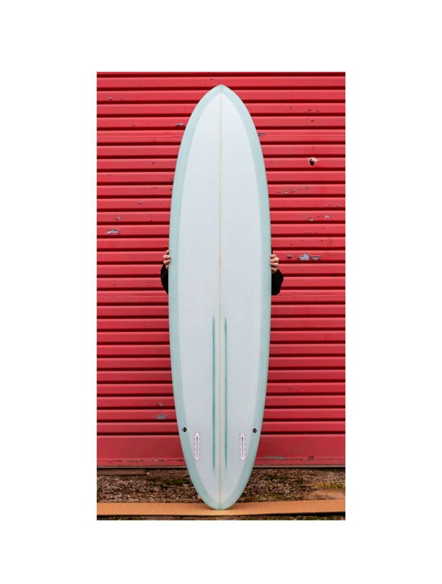 Surfboards * | Love Machine Fm Surfboard 7'2 Light Blue Love-Machine Promotion