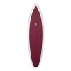 Surfboards * | Christenson Lane Splitter Mid Surfboard 7'2 Burgundy Promotion