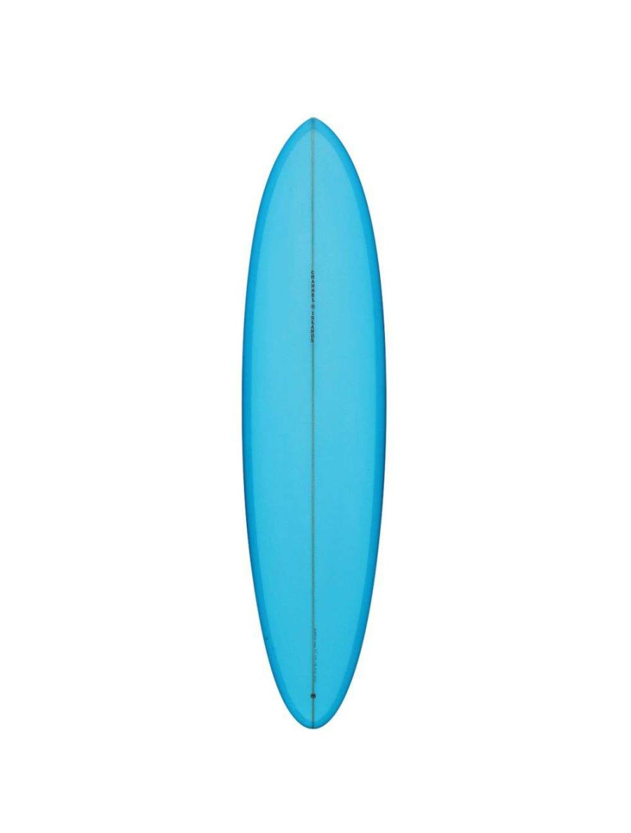 Surfboards * | Channel Islands Ci Mid 6'10" Surfboard Dark Blue Channel-Islands 100% Guarantee