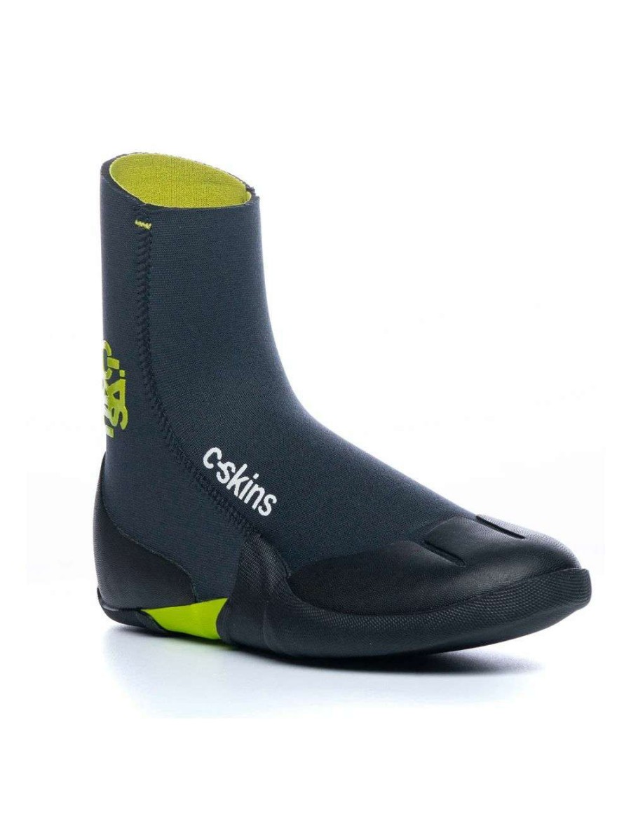 Wetsuits * | C-Skins Legend 3.5Mm Junior Zipped Round Toe Wetsuit Boots C-Skins-Wetsuits Best Price