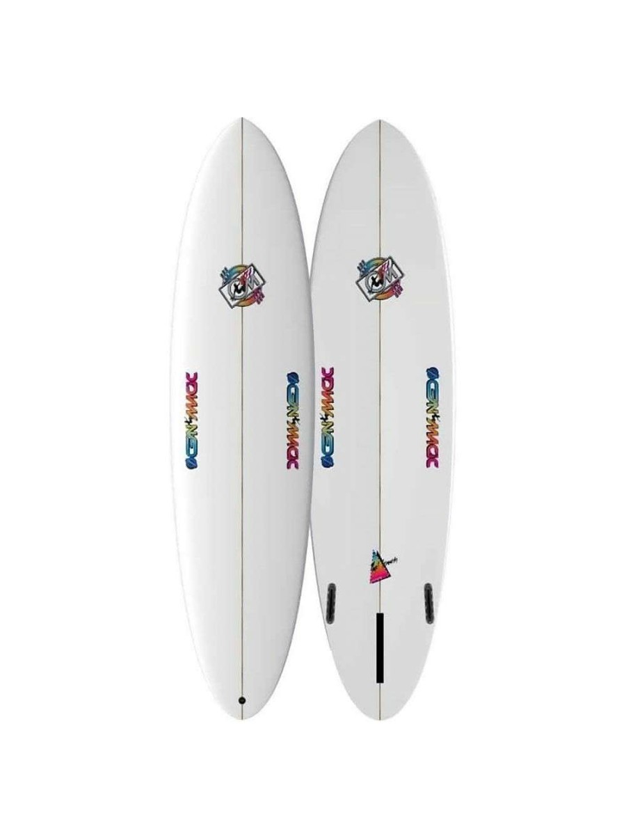 Surfboards * | Ocean Magic Om Max Surfboard Clear Ocean-Magic Best Price