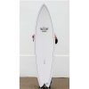 Surfboards * | Jim Banks Ultra Glide Surfboard 6'10" White/Burgundy Pin Line Jim-Banks-Surfboards Fashion