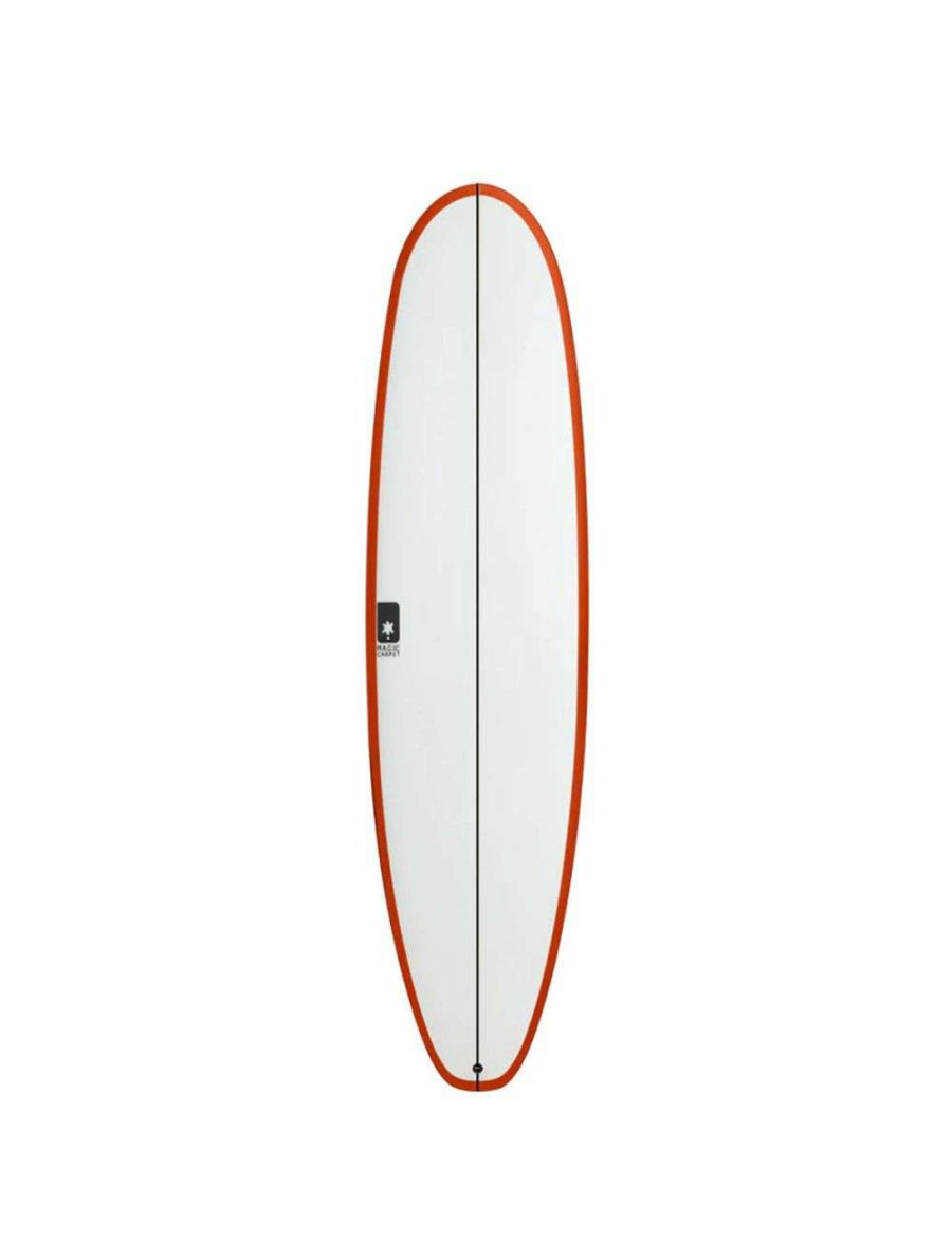 Surfboards * | Magic Carpet The Genie Surfboard Burnt Orange Magic-Carpet-Surfboards Opening Sales