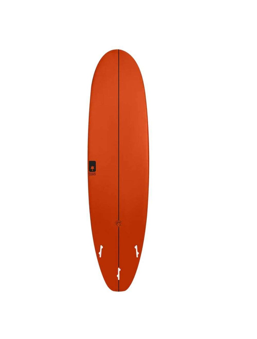 Surfboards * | Magic Carpet The Genie Surfboard Burnt Orange Magic-Carpet-Surfboards Opening Sales