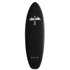 Surfboards * | Drag Dart Flat Tail Thruster 6'6 Softboard Black/Black Drag-Surfboards Special Offers