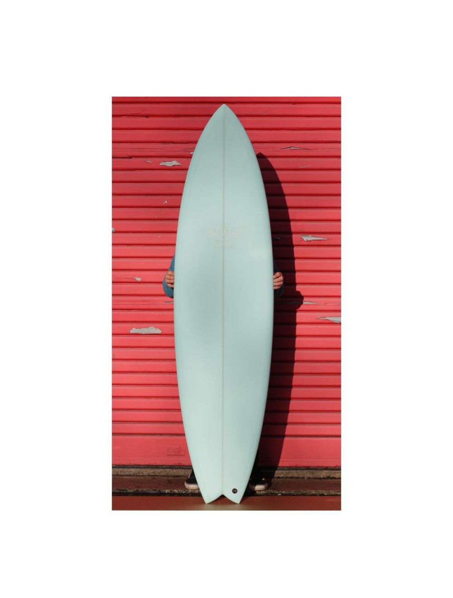 Surfboards * | Jim Banks Ultra Glide Surfboard 7'2 Vintage Aqua Matte Jim-Banks-Surfboards Discount Sale