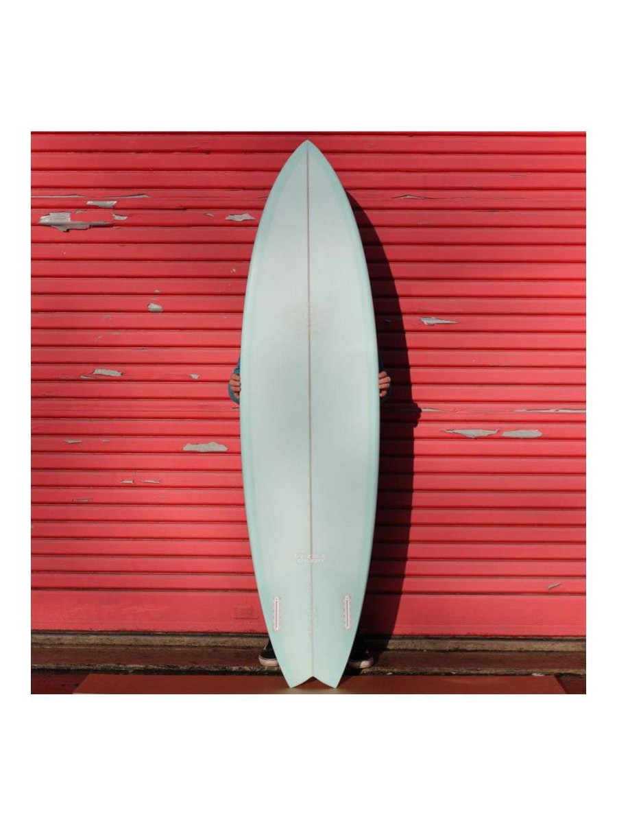 Surfboards * | Jim Banks Ultra Glide Surfboard 7'2 Vintage Aqua Matte Jim-Banks-Surfboards Discount Sale