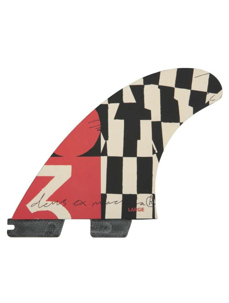 Surf Accessories * | Fcs Ii Deus Pc Tri Fin Set Large Quick Delivery