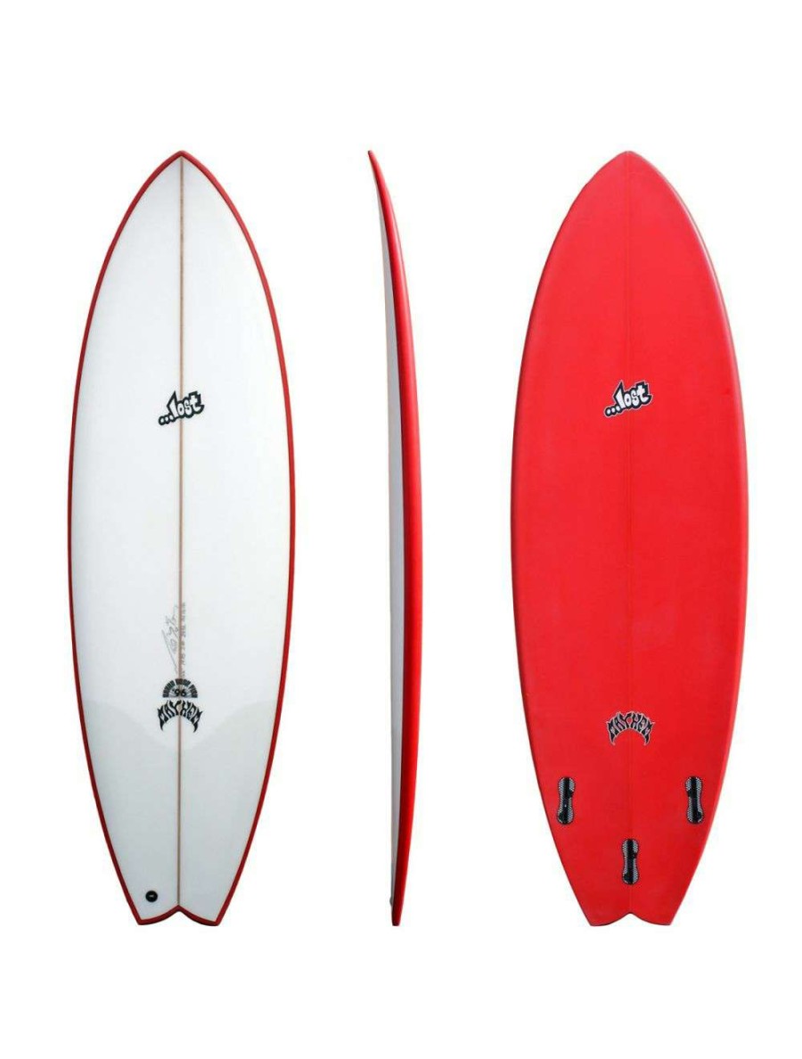 Surfboards * | Lost Rnf 96 Surfboard Red Lost-Surfboards-Mayhem Opening Sales