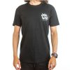 Clothing * | Dtl Surf Co. Beach Clean Tee Black/White Down-The-Line-Surf-Co Opening Sales