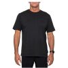 Clothing * | Js Baron Embroided Pocket Tee Washed Black Js-Surfboards Special