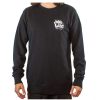 Clothing * | Dtl Surf Co. Crew Sweatshirt Black Down-The-Line-Surf-Co Top Sellers