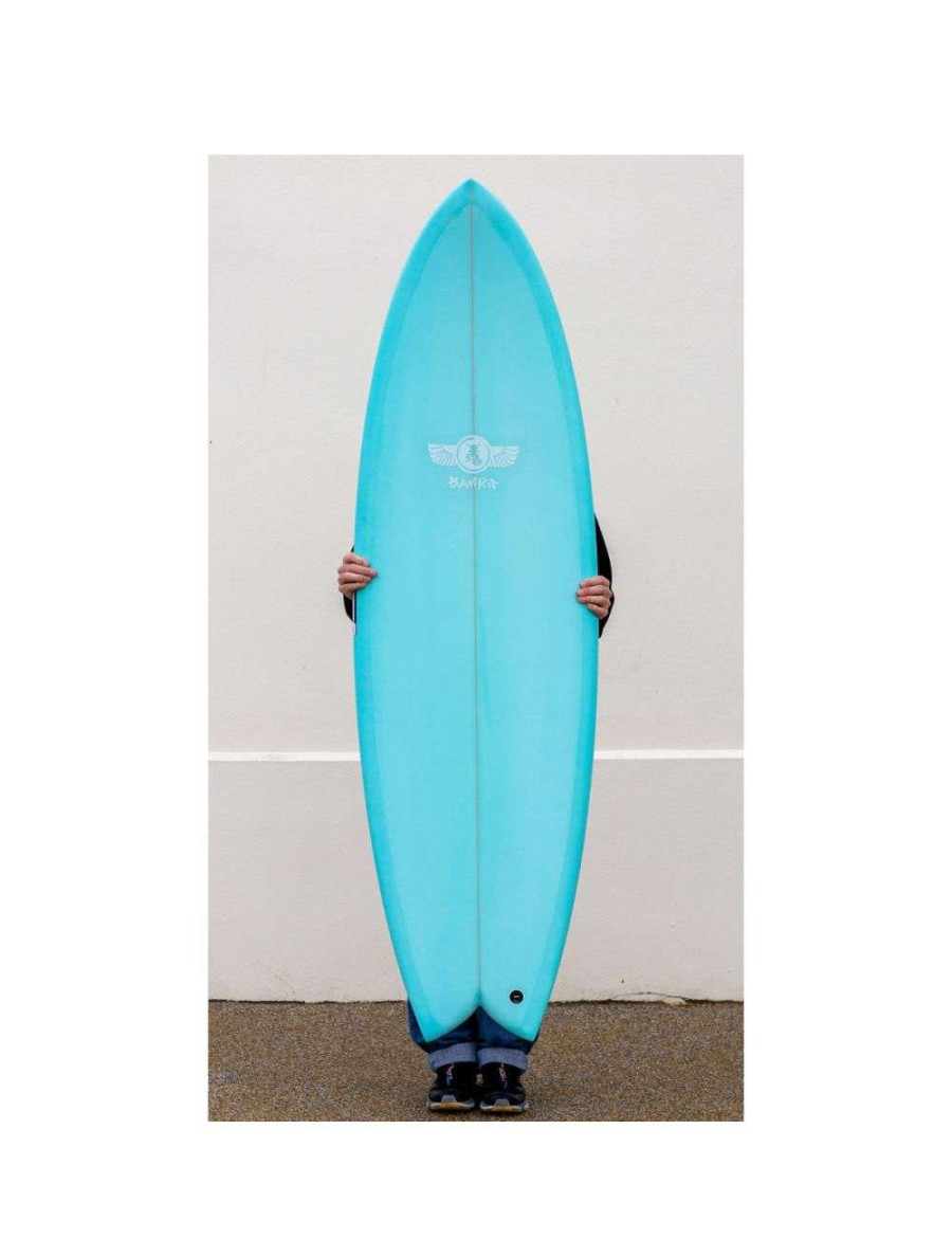 Surfboards * | Jim Banks Flv Magic Carpet Surfboard 6'2 Vintage Aqua Jim-Banks-Surfboards Opening Sales