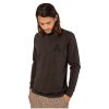 Clothing * | Channel Islands Men'S Twin Hex Long Sleeve Charcoal Channel-Islands Opening Sales