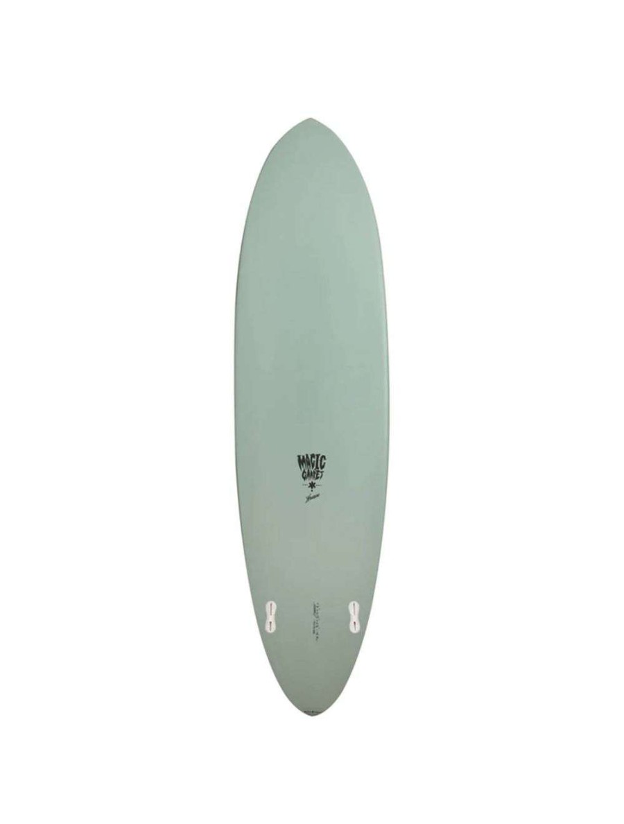 Surfboards * | Magic Carpet The Houdini Surfboard Grey Magic-Carpet-Surfboards 100% Guarantee