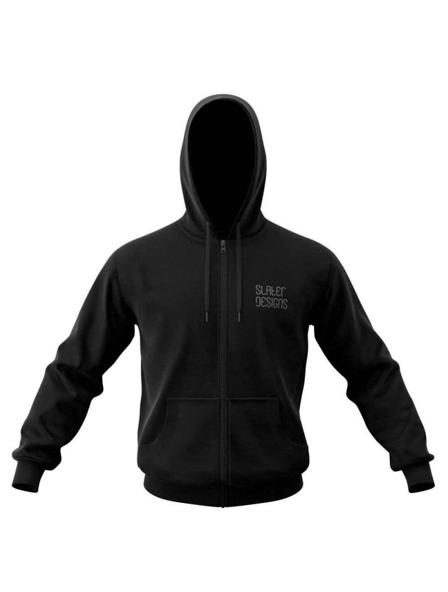 Clothing * | Firewire Slater Designs Pill Fleece Hoodie Black Firewire-Surfboards Best Price