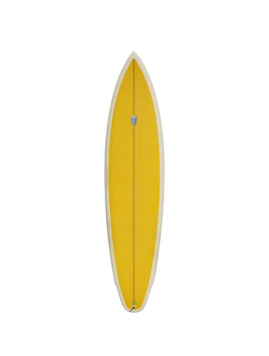 Surfboards * | Christenson Lane Splitter Mid Surfboard 7'6 Yellow Promotion