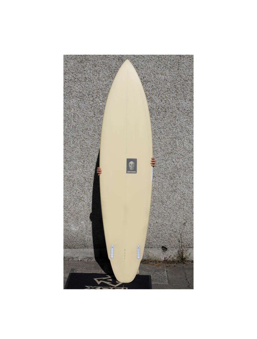 Surfboards * | Christenson Lane Splitter Mid Surfboard 7'6 Yellow Promotion