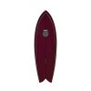 Surfboards * | Jim Banks The Fish Surfboard 5'8 Burgundy Jim-Banks-Surfboards Opening Sales