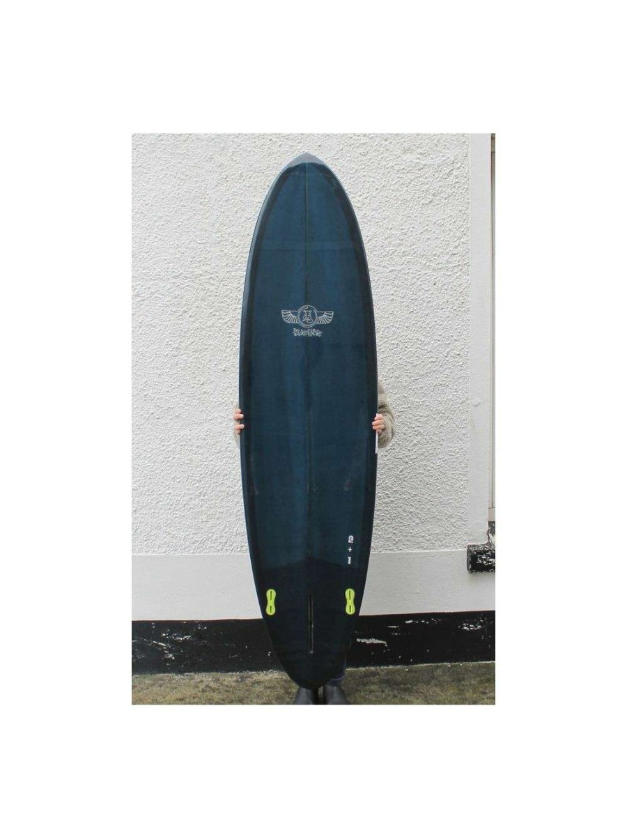 Surfboards * | Jim Banks 2+1 Surfboard 6'10" Storm Blue Jim-Banks-Surfboards Promotion